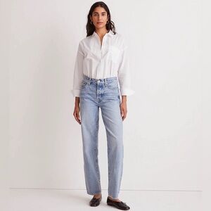 Madewell Low Slung Straight in Olvera Wash